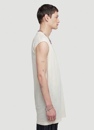 Rick Owens Dylan Plunge Top Cream ric0147014