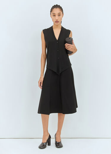 The Row Harley Midi Skirt Black row0258007