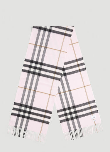 Burberry Giant Check Scarf Pink bur0247061