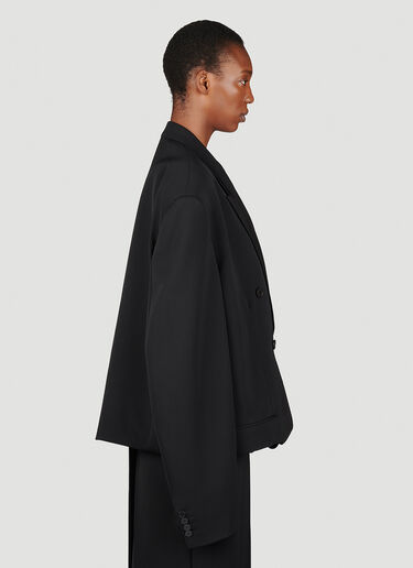 Balenciaga Folded Blazer Black bal0253006