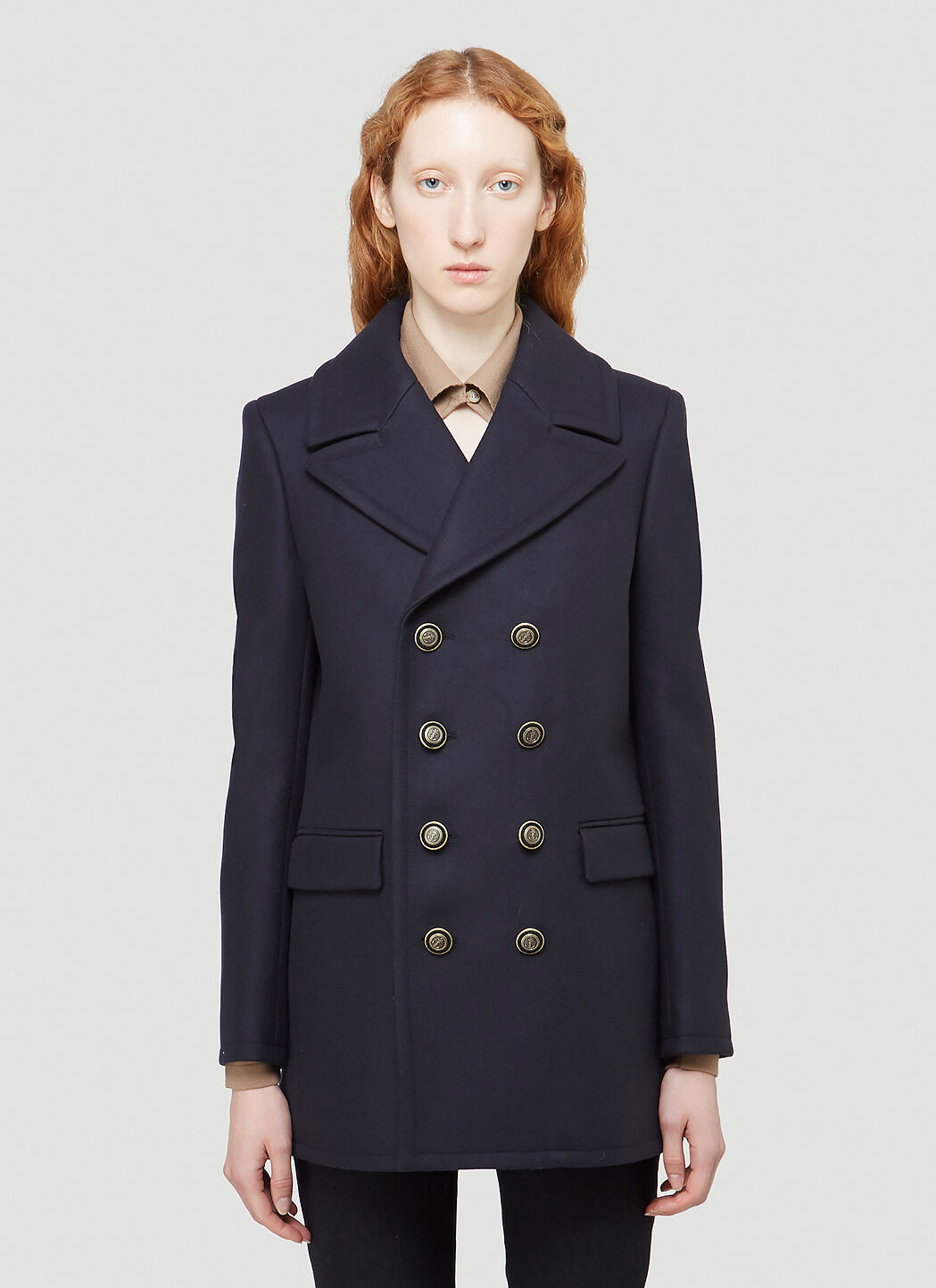 Saint laurent new arrivals coat womens