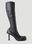 Balenciaga Mallorca Heeled Boots Black bal0252061