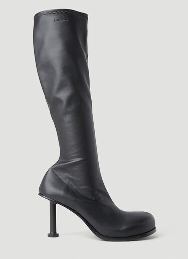 Balenciaga Mallorca Heeled Boots Black bal0251062