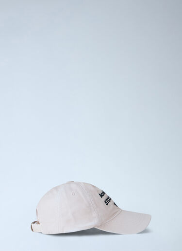 LN-CC® - Acne Studios: 1996 Logo Baseball Cap - White Acne Studios 1996 Logo Baseball Cap White acn0165064