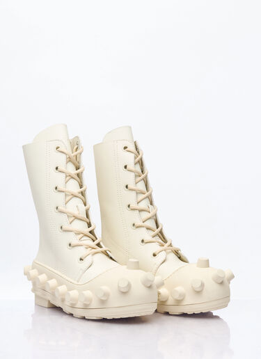 Walter Van Beirendonck Boom Boots White wlt0158014