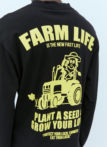 Carne Bollente Farm Life T-Shirt Black cbn0354007