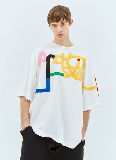 Walter Van Beirendonck Android T-Shirt White wlt0158007