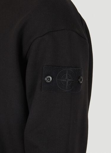 Stone Island Compass Patch Sweatshirt Black sto0150020