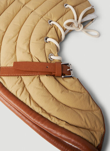 2 Moncler 1952 Lace-Up Gaiters Brown mge0250008