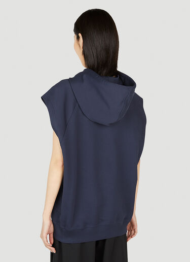 Sleeveless Hooded Sweatshirt Moncler Sleeveless Hooded Sweatshirt Navy mon0252065