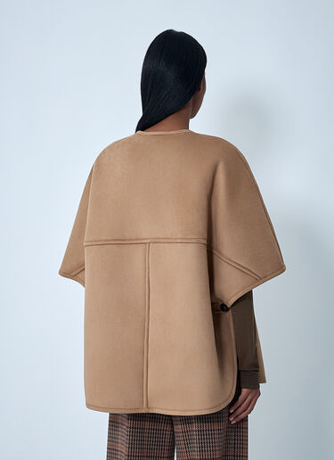 Max Mara Zaza Poncho Jacket Camel max0262030
