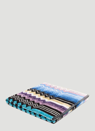 Missoni Home Giacomo Shower Towel Blue wps0642146