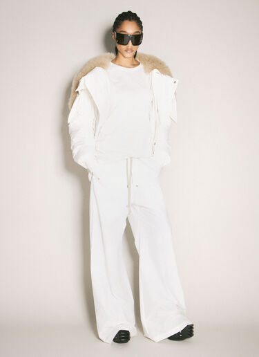 Moncler x Rick Owens Oversized Crewneck T-Shirt White mcs0358013