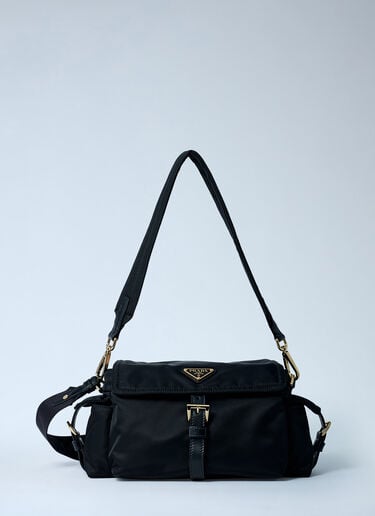 Medium Re-Nylon Explore Shoulder Bag Prada Medium Re-Nylon Explore Shoulder Bag Black pra0262014