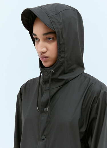 Rains 경량 코트 블랙 rai0356001