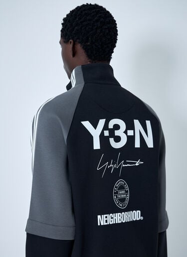 Logo Motif Jacket Y-3 X NBHD Logo Motif Jacket Black ynb0162001