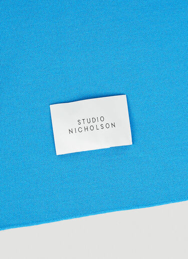 Studio Nicholson Lino Scarf Blue stn0250009
