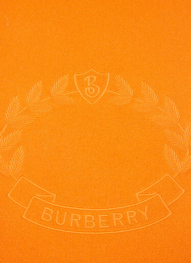 Burberry Ghost Crest 围巾 橙 bur0151127