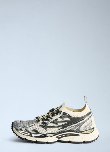 LN-CC® - Off-White: Be Right Back Knit Sneakers - Beige Off-White Be Right Back Knit Sneakers Beige ofw0164237