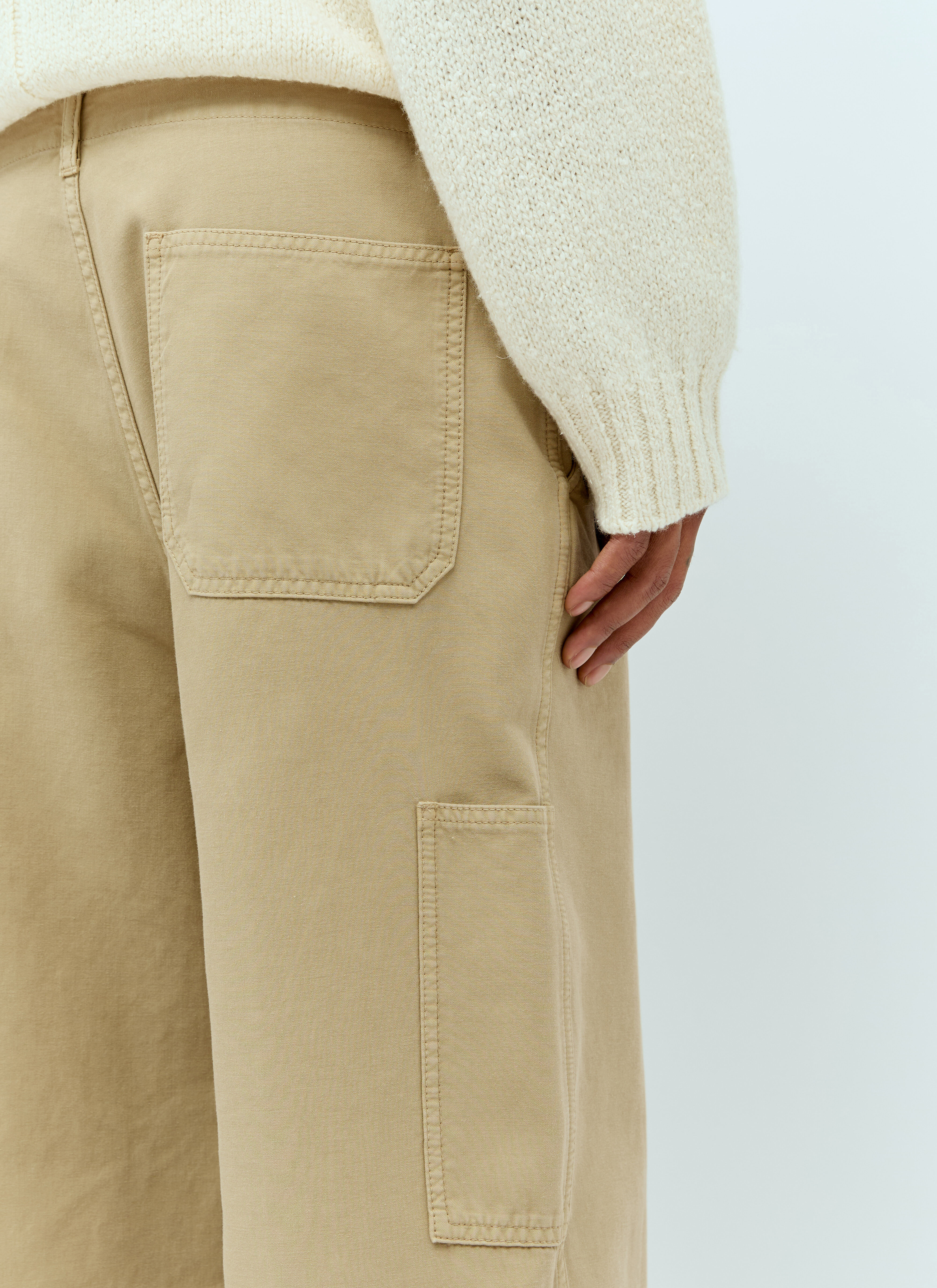 パンツ The row Marlon pant The Row Marlon Pant in Cotton | REVERSIBLE