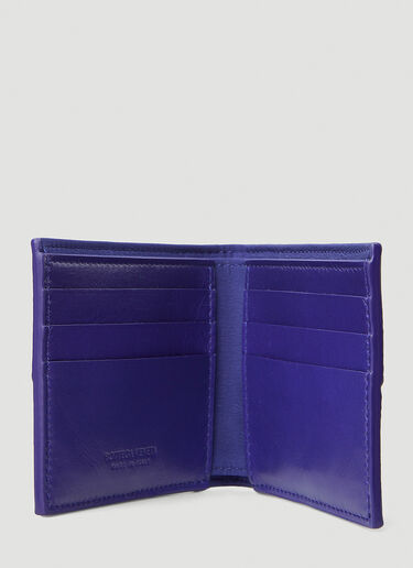 Bottega Veneta Intreccio Bifold Wallet Purple bov0148154