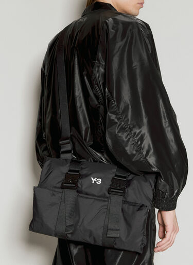 Y-3 折叠斜挎包 黑色 yyy0356023