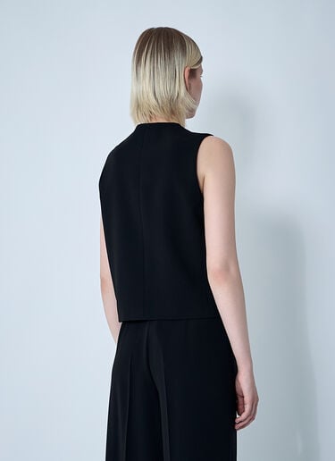 Max Mara Denver Waistcoat Black max0261017