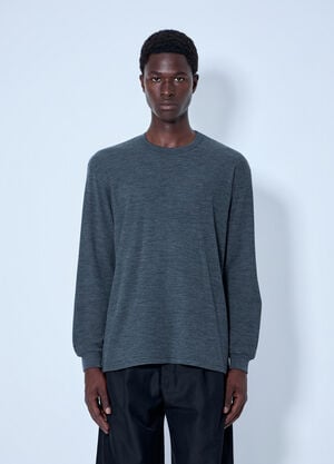 ssstein Oversized Long Sleeve T-Shirt Grey sss0164011