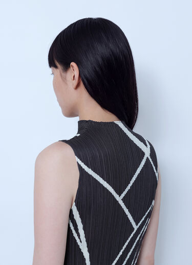 LN-CC® - Pleats Please Issey Miyake: Fold Line Shirt - Brown Pleats Please Issey Miyake Fold Line Shirt Brown plp0266022