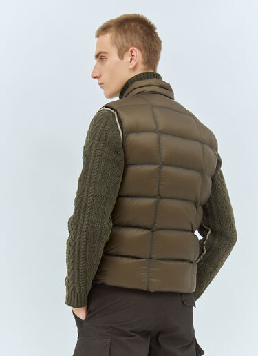 C.P. Company DD Shell Puffer Vest Green pco0158005
