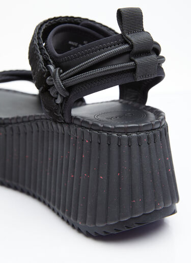 Chloé Nama Platform Sandals Black chl0255036