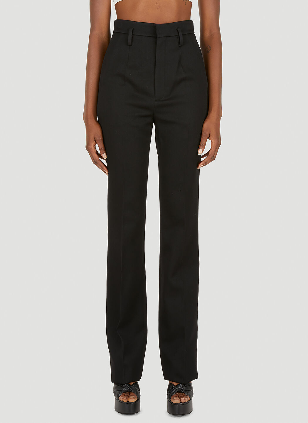 Straight leg shop striped pants