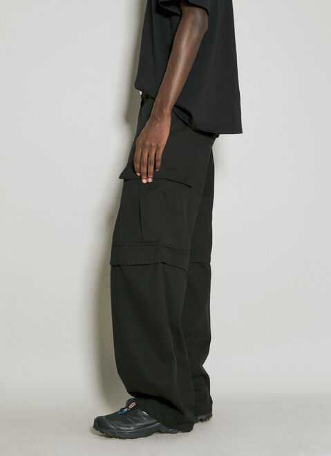 Han Kjøbenhavn ツイルカーゴパンツ ブラック han0154004
