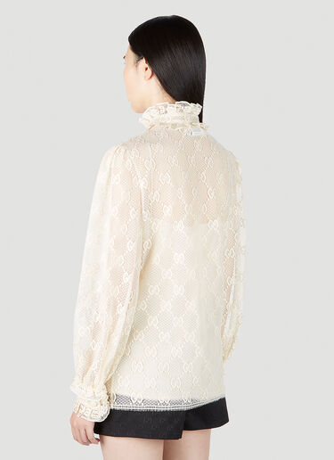 Gucci GG 蕾丝衬衫 奶油色 guc0251182