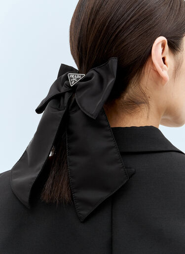 Prada Re-Nylon 헤어 클립 블랙 pra0258064