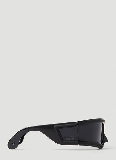 Walter Van Beirendonck x Komono Alien Sunglasses Black wlt0152047