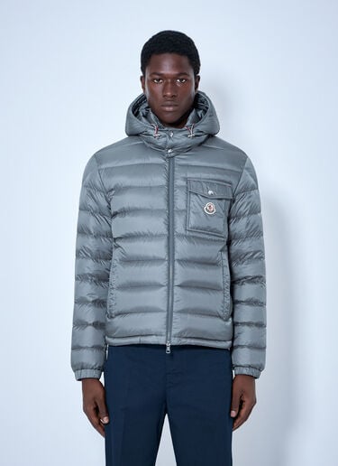 LN-CC® - Moncler: Verith Hooded Jacket - Grey Moncler Verith Hooded Jacket Grey mon0165060