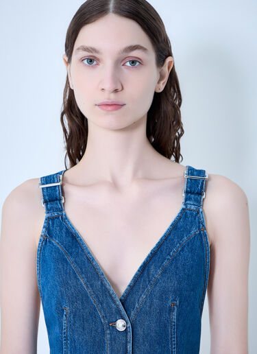 Buttoned Denim Vest Sportmax Buttoned Denim Vest Blue spx0264005