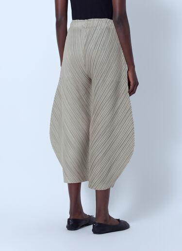 LN-CC® - Pleats Please Issey Miyake: Thicker Bottoms 1 Trousers - Beige Pleats Please Issey Miyake Thicker Bottoms 1 Trousers Beige plp0266002