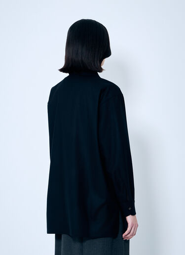 The Row Komako Shirt Black row0259006