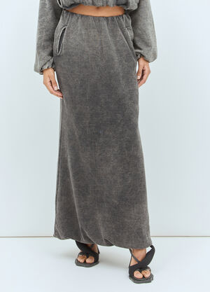 Diesel O-Tulip Maxi Skirt Grey dsl0257011