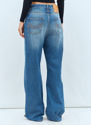 Buttoned Leg Jeans Jean Paul Gaultier Buttoned Leg Jeans Blue jpg0357002