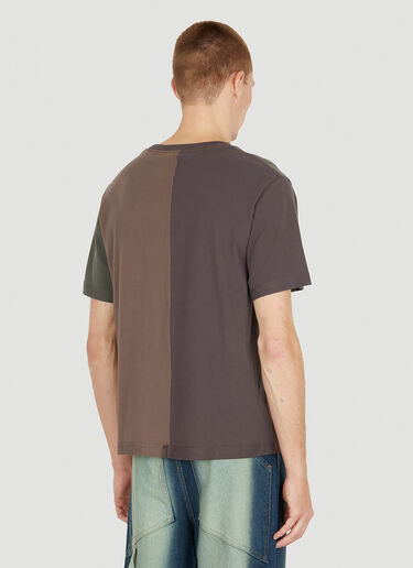 Eckhaus Latta Lapped T-Shirt Grey eck0151003