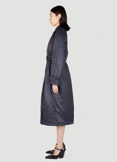 Max Mara 그린트 패딩 트렌치 코트 네이비 max0251046