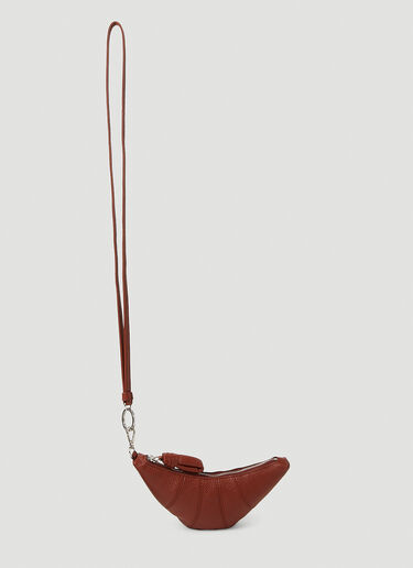 Lemaire Croissant Coin Pouch Red lem0252012