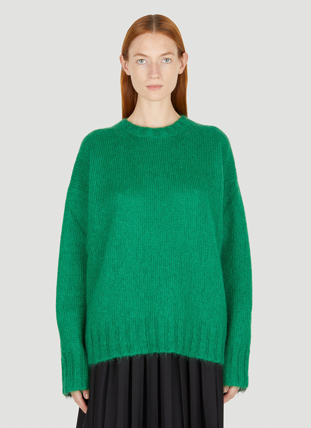 Acne studios color block sweater hot sale