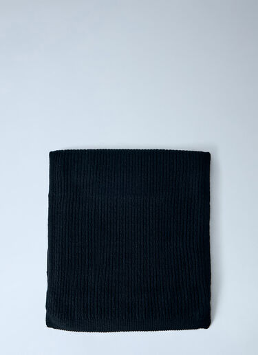 LN-CC® - Kiko Kostadinov: Grebe Scarf - Black Kiko Kostadinov Grebe Scarf Black kko0265009