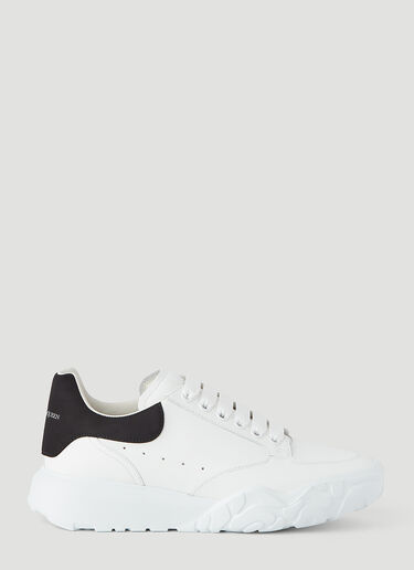 Alexander McQueen Court 皮革运动鞋 白 amq0245109