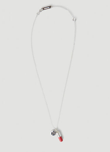 Ambush Pill Charm Necklace Silver amb0148035
