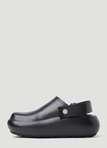 Jil Sander Platform Slingback Clogs Black jil0253028